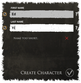 Name Selection